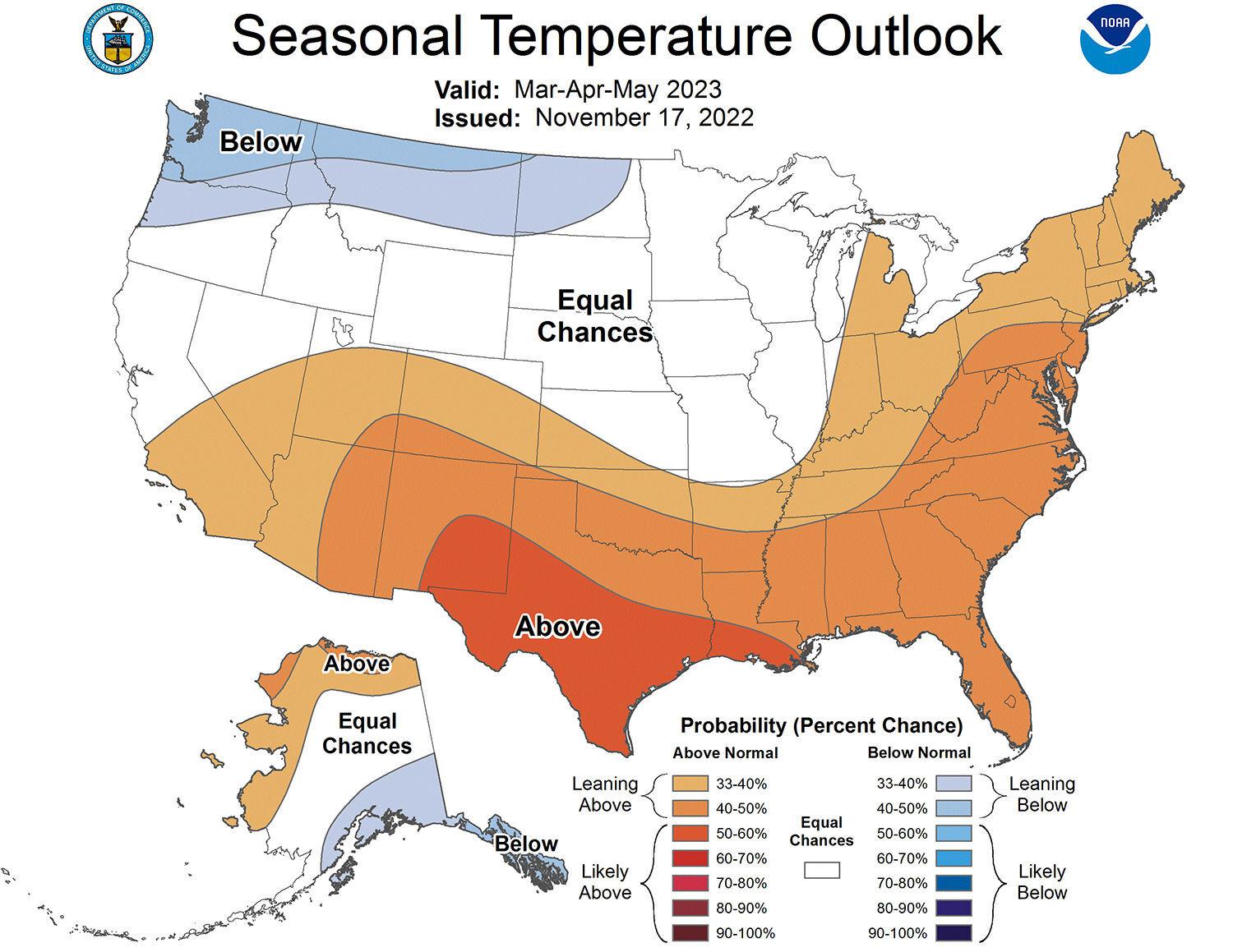 Seasonal Temperature Outlook